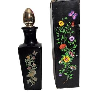Avon Butterfly Garden Bird of Paradise Cologne Bud Vase 6 fl oz‎ with Box